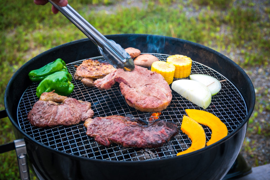 ウェーバーコンロでBBQ
