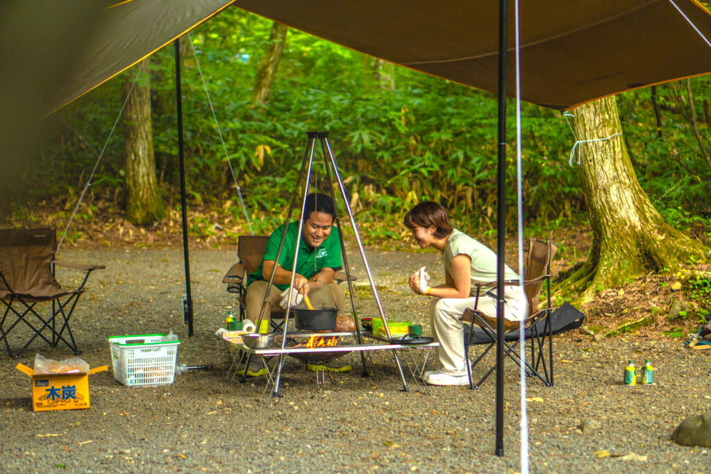 安心してキャンプデビューするために「N.A.O明野高原キャンプ場」の山川さんにいろいろ聞いてみた！のイメージ