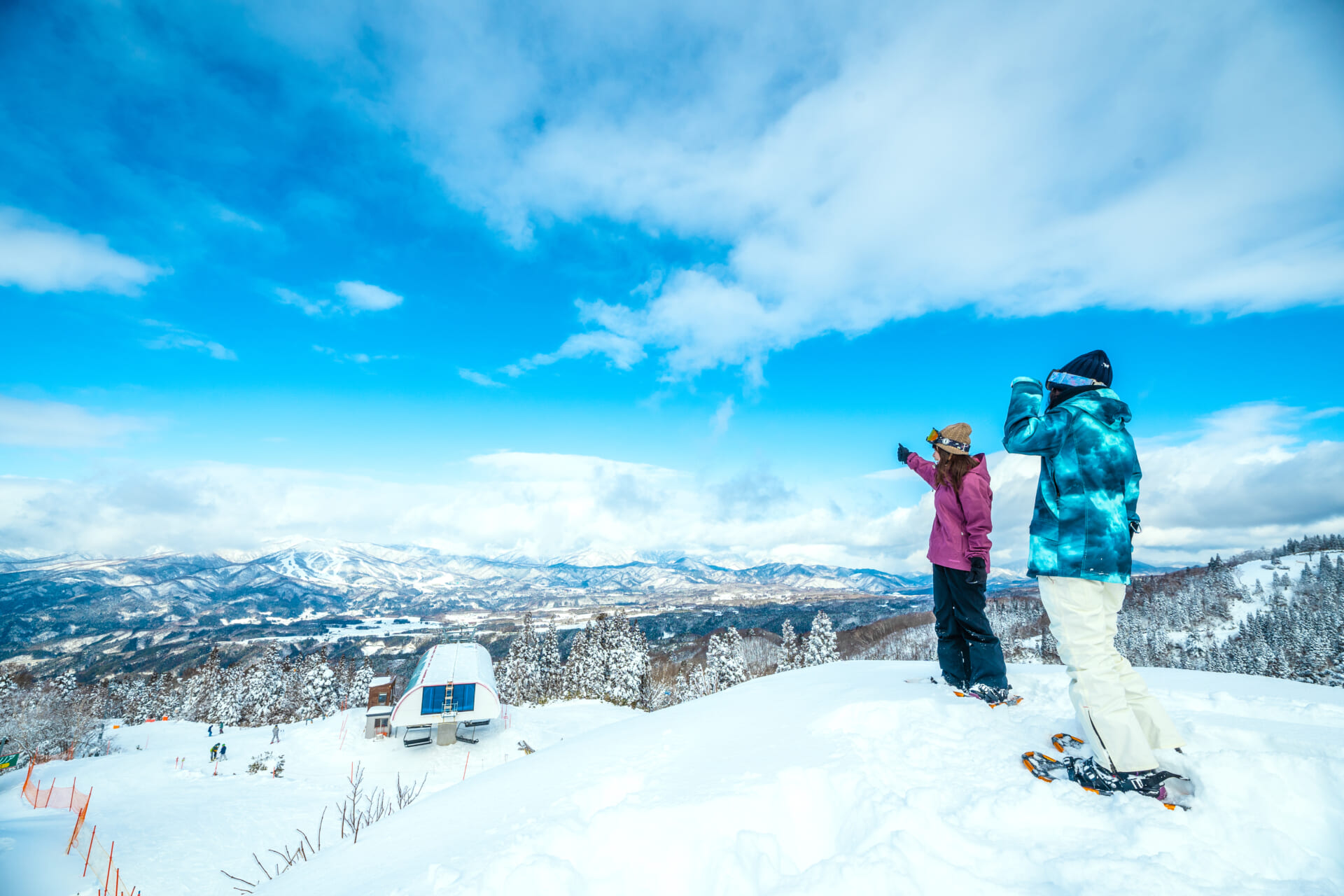 【絶景展望トレッキング】リフトとスノーシューで行く絶景ポイント イメージ