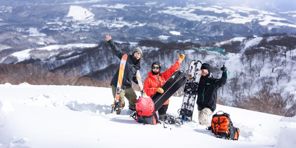 初体験！大日ヶ岳でバックカントリーに挑戦 イメージ
